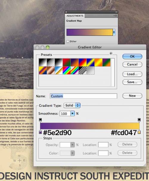آموزش طراحی پوستر یادگاری قدیمی در فتوشاپ